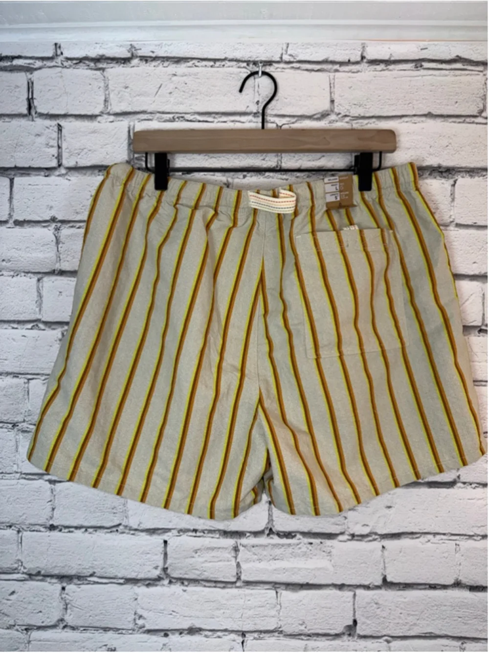 Men's Prana Shorts size Large Indio Heritage Shorts Yarrow Striped 5’ inseam NWT - Picture 10 of 16